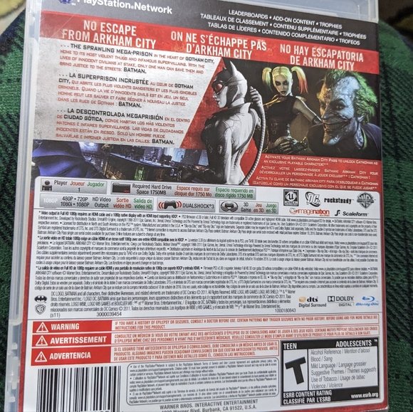 PS3 Batman Arkham City Complete Game | Good Condition - Picture 3 of 3